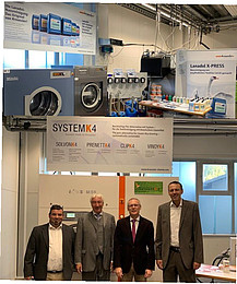 Andreas Daur, Dr. Manfred Seiter, Roland Snyders, Frank Ziermann (von links)